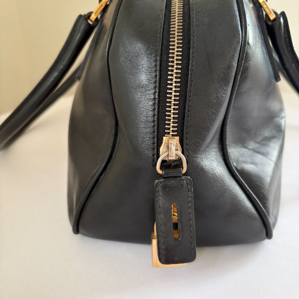 Vintage Prada Vitello Box Bauletto Bag - Picture 5 of 13